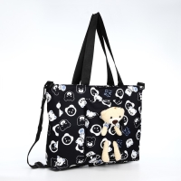 Шопер на молнии, цвет чёрный Шопер на молнии, цвет чёрный