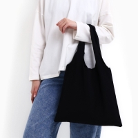 Шопер мешок, 40&times;35см, черная