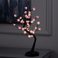 Светодиодный куст «Сакура» 45 см, 36 LED, батарейки AAx3 (нет в комплекте), свечение тёплое белое Светодиодный куст «Сакура» 45 см, 36 LED, батарейки AAx3 (нет в комплекте), свечение тёплое белое