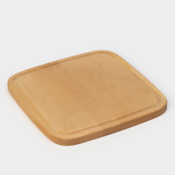 Подарочный набор деревянной посуды Adelica «Мечта хозяйки», доска разделочная d=28 см, блюдо для подачи d=24 см, менажница d=20 см, подставка, берёза Подарочный набор деревянной посуды Adelica «Мечта хозяйки», доска разделочная d=28 см, блюдо для подачи d=24 см, менажница d=20 см, подставка, берёза