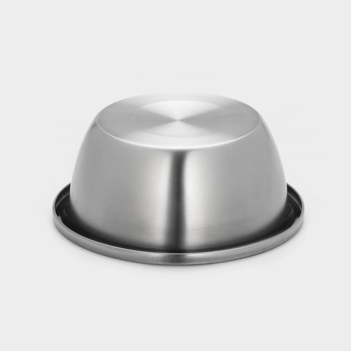 Миска из нержавеющей стали &laquo;Проф&raquo;, 2,3 л, 22&times;9 см, матовая, толщина стали 0,6 мм