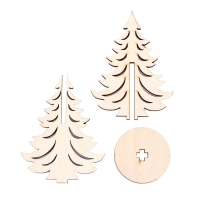 Модель из дерева &laquo;Ёлка сборная №5&raquo;