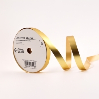 Лента для декора и подарков "Металлик", 1,2см х 45м, золотая Лента для декора и подарков "Металлик", 1,2см х 45м, золотая