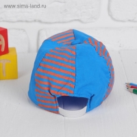 Кепка детская "Мишка" с буковкой микс , р-р. 46&ndash;48 см