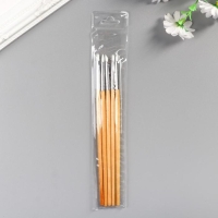 Инструменты для моделирования и придания формы (набор 5 шт) 18 см дерево, резина Инструменты для моделирования и придания формы (набор 5 шт) 18 см дерево, резина