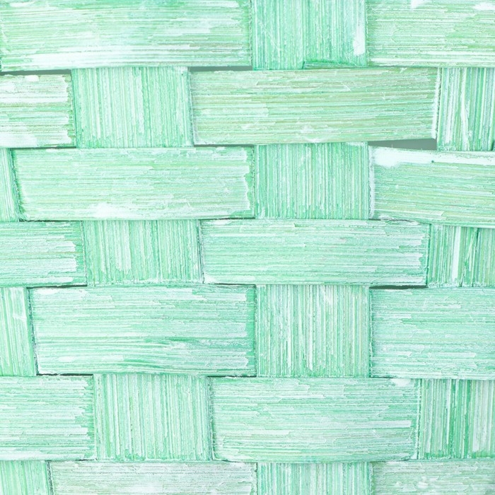 Корзина плетеная, 26х12/30 см, зеленый, бамбук Корзина плетеная, 26х12/30 см, зеленый, бамбук