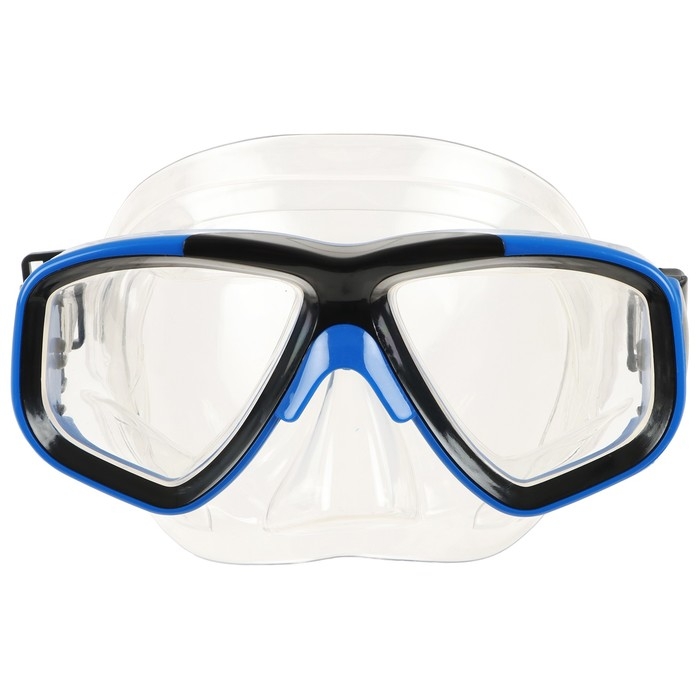 Маска для плавания детская, цвета микс