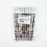 Ручка пластик с колпачком "Мемные коты", синяя паста, шариковая 0,5 мм