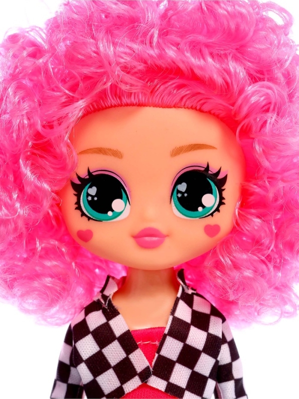 Кукла &laquo;Кудряшка Лина&raquo;, розовый
