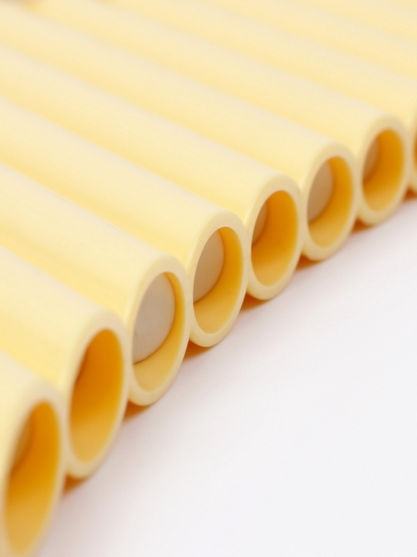 Пан-флейта Music Life 18 трубок, желтая, C, 26 х 25 см 9893231