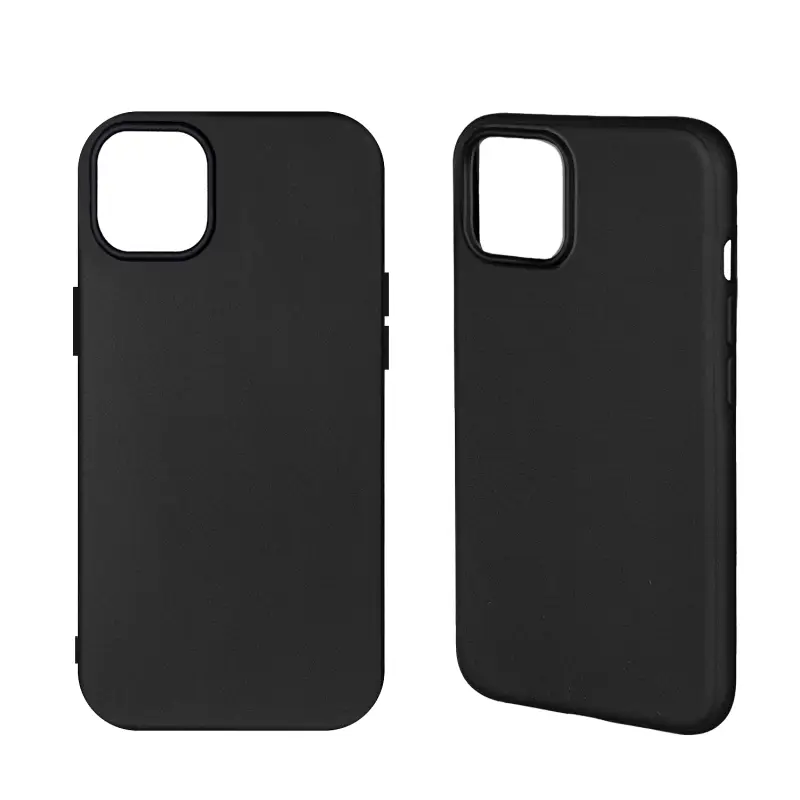 Чехол iPh 15 TPU матовый черный