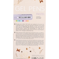 Набор гелевых ручек 8цв PASTELS.LOVE ME. Котики приносят счастье, 0.8мм