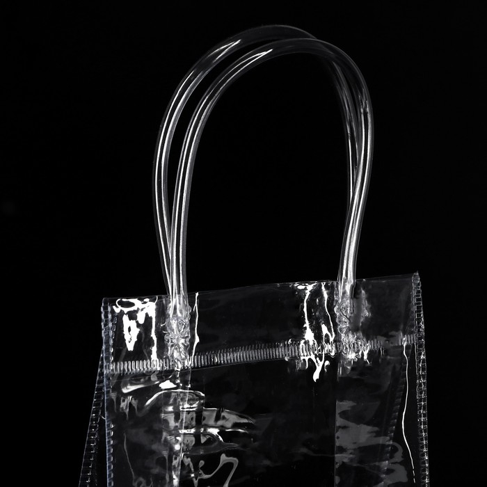 Пакет пластиковый под бутылку 13 &times; 23 &times; 7 см