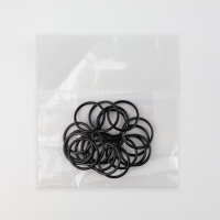 Кольцо для бретелей, металлическое, 20 мм, 20 шт, цвет чёрный Кольцо для бретелей, металлическое, 20 мм, 20 шт, цвет чёрный