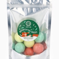 Набор бомбочек для ванны в пакете "Волшебство внутри", 6 шт по 20 гр, яблочный штрудель