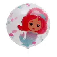 Шар воздушный фольгированный 23" &laquo;Русалка&raquo;