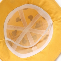 Панама для девочки "Коровка" MINAKU цвет жёлтый, р-р 50 Панама для девочки "Коровка" MINAKU цвет жёлтый, р-р 50