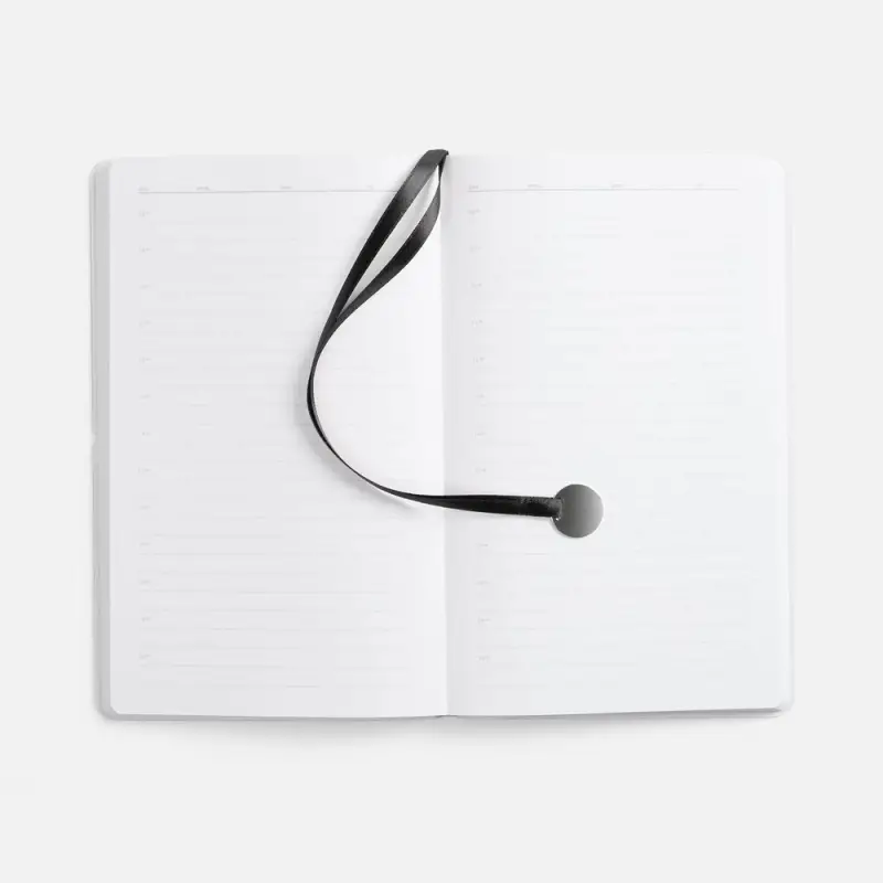 Ежедневник Waltz, недатированный, черный