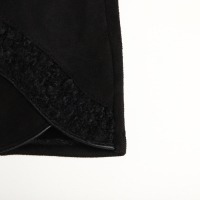 Перчатки женские, безразмерные, без утеплителя, цвет чёрный Перчатки женские, безразмерные, без утеплителя, цвет чёрный