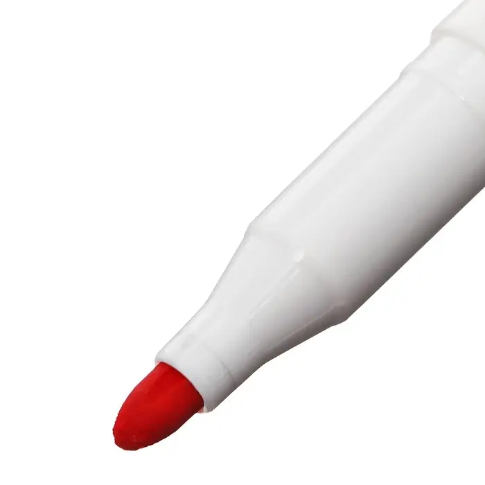 Маркер для ткани 1-2 мм Luxor "Fabric", пулевидный, красный