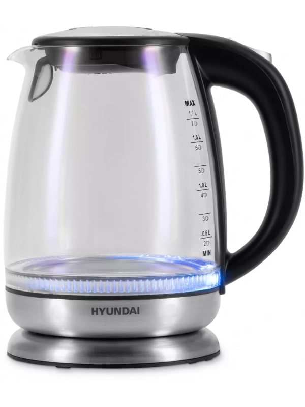 Чайник HYK-G8800 1.7л. 2200Вт серебристый