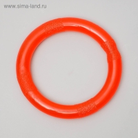 Игрушка "Кольцо" большое, 14 см, каучук, красная