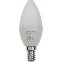 Лампа светодиодная СТАРТ, 7 Вт, Е14, С37, 4000К, 560 Лм холодный (нейтральный) свет