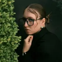 Серьги металл "Тренд" шар, цвет золото с серебром