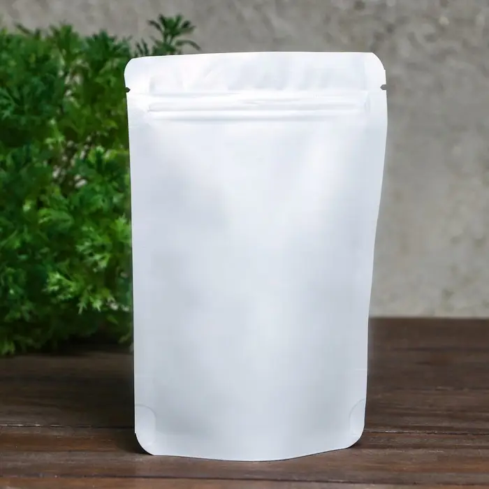 Пакет дой-пак, матовый, белый, 10&times;15&times;4 см