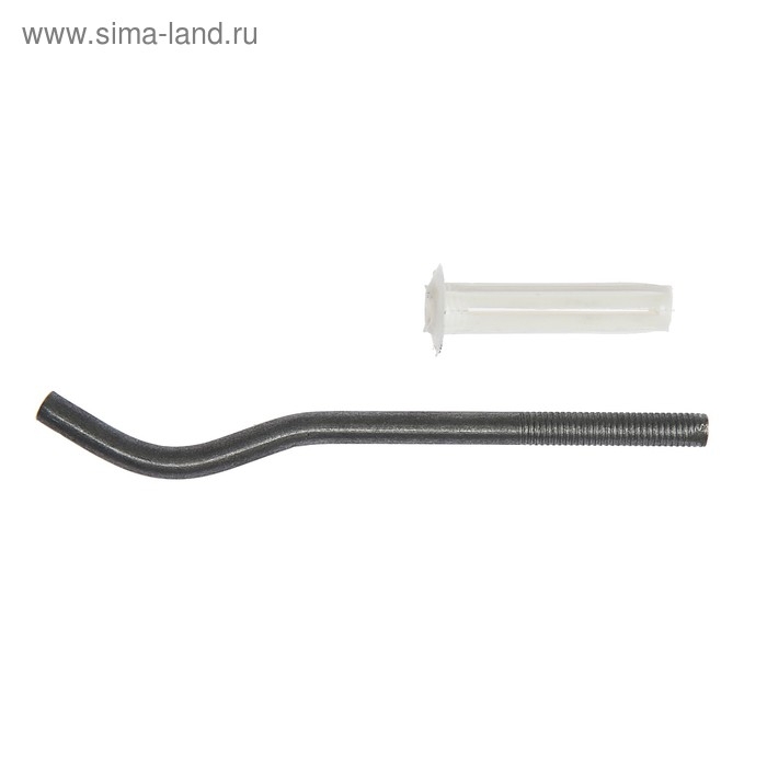 Кронштейн штыревой для чугунных радиаторов, дюбель 10х200 мм Кронштейн штыревой для чугунных радиаторов, дюбель 10х200 мм