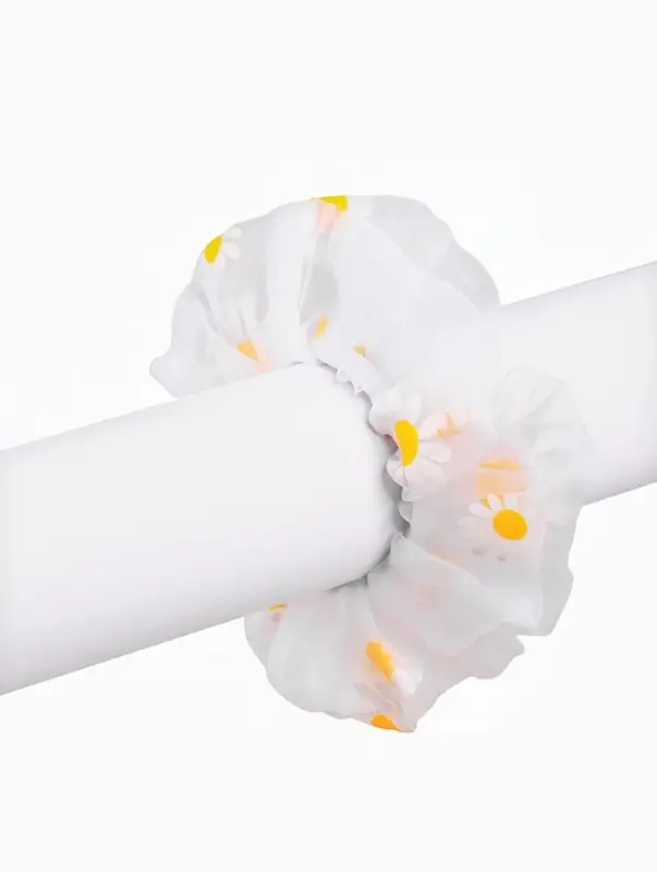 Резинка для волос &laquo;Ромашка&raquo; белая, Принцессы