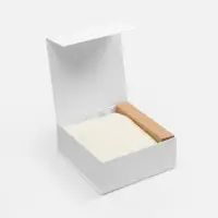 Коробка складная Quadra Fold, белая