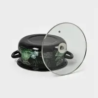 Кастр.сфер. 4л (черная)Мохито