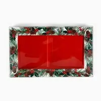 Коробка под 2 конфеты с ячейками &laquo;С Новым годом!&raquo;, 10 х 6 х 3 см