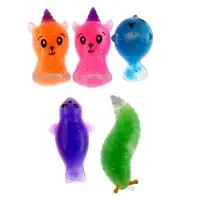 Мялка &laquo;Звери&raquo; с водой, виды МИКС