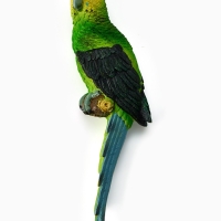 Декор на стену, для дома TAKE IT EASY &laquo;Попугай&raquo;, панно, зелёный, 8&times;6.5&times;30 см