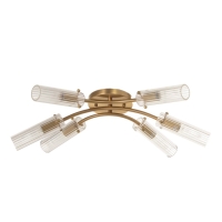 Люстра "Рико" 6х40Вт Е27 бронза 60х40х20см