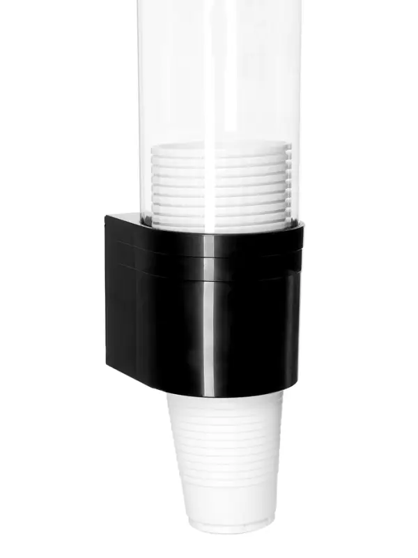 Стаканодержатель Aqua Work CH-1, 70 стаканчиков, крепление на шурупах,черный