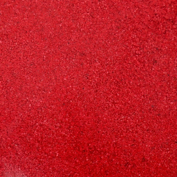 Песок для детского творчества Color sand, красный 1 кг