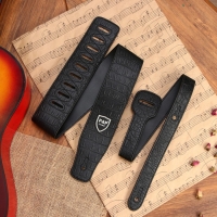 Ремень гитарный Music Life, кожаный, длина 150 см, аллигатор Ремень гитарный Music Life, кожаный, длина 150 см, аллигатор