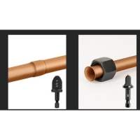 Набор насадок на шуруповерт ТУНДРА, расширитель медных труб, 1/4-3/8-1/2-5/8-7/8-3/4, 6 шт. 934667 Набор насадок на шуруповерт ТУНДРА, расширитель медных труб, 1/4-3/8-1/2-5/8-7/8-3/4, 6 шт. 934667