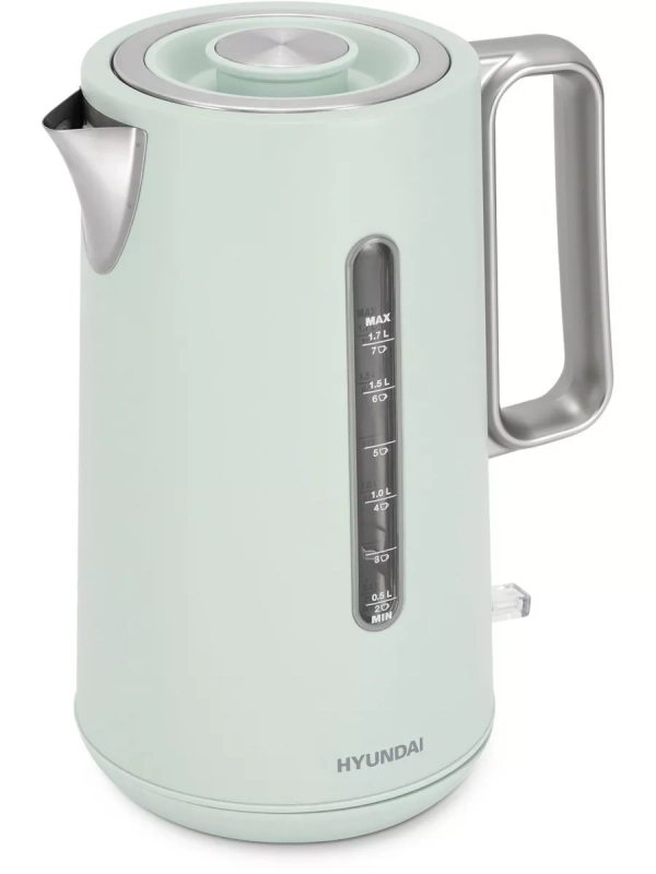 Чайник HYK-S9999 1.7л. 2200Вт светло-зеленый