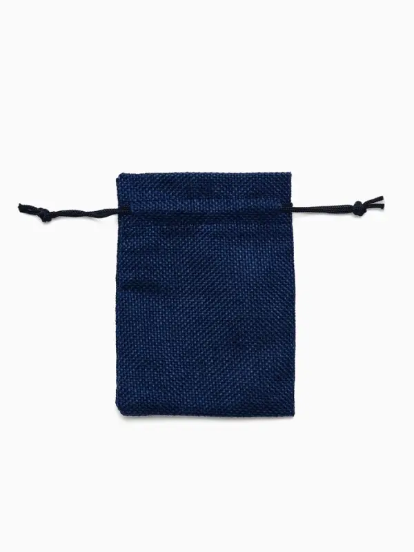 Мешочек подарочный &laquo;Льняной&raquo; 9&times;12, синий