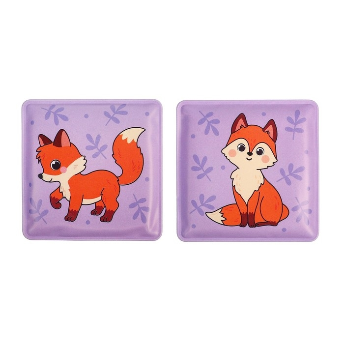 Мемо-игра: развивающие наклейки - присоски многоразовые для игры в ванной &laquo;Мамы и малыши&raquo;, найди пару, 6 пар, 12 стикеров EVA, Крошка Я