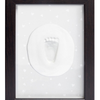 Набор "Лапочка. Слепки ручек вашего малыша Классик" (рамка со стеклом) коричн.рамка 05578