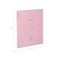 Тетрадь 18 листов в линейку ErichKrause &laquo;Классика&raquo;, обложка мелованный картон, блок офсет, розовая