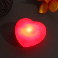 Ночник "Сердце" (Ты моя любовь) LED 2хLR44 7х7х3.5см