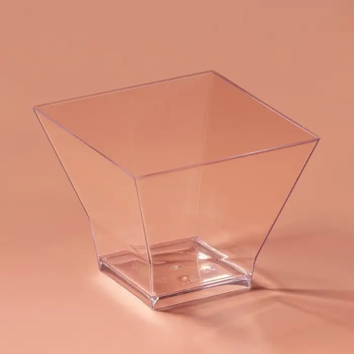 Форма пластиковая одноразовая для фуршета &laquo;Пагода&raquo;, 90 мл, прозрачная