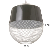 Светильник Lisa 1х40Вт Е27 маренго 26х26х32см Светильник Lisa 1х40Вт Е27 маренго 26х26х32см