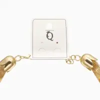 Чокер &laquo;Обруч&raquo; кручённый, цвет золото